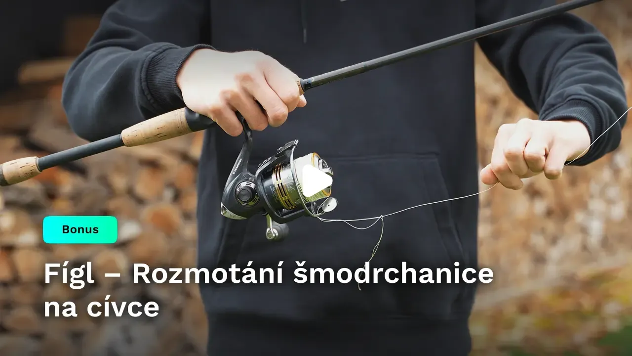 Fígl – Rozmotání šmodrchanice na cívce