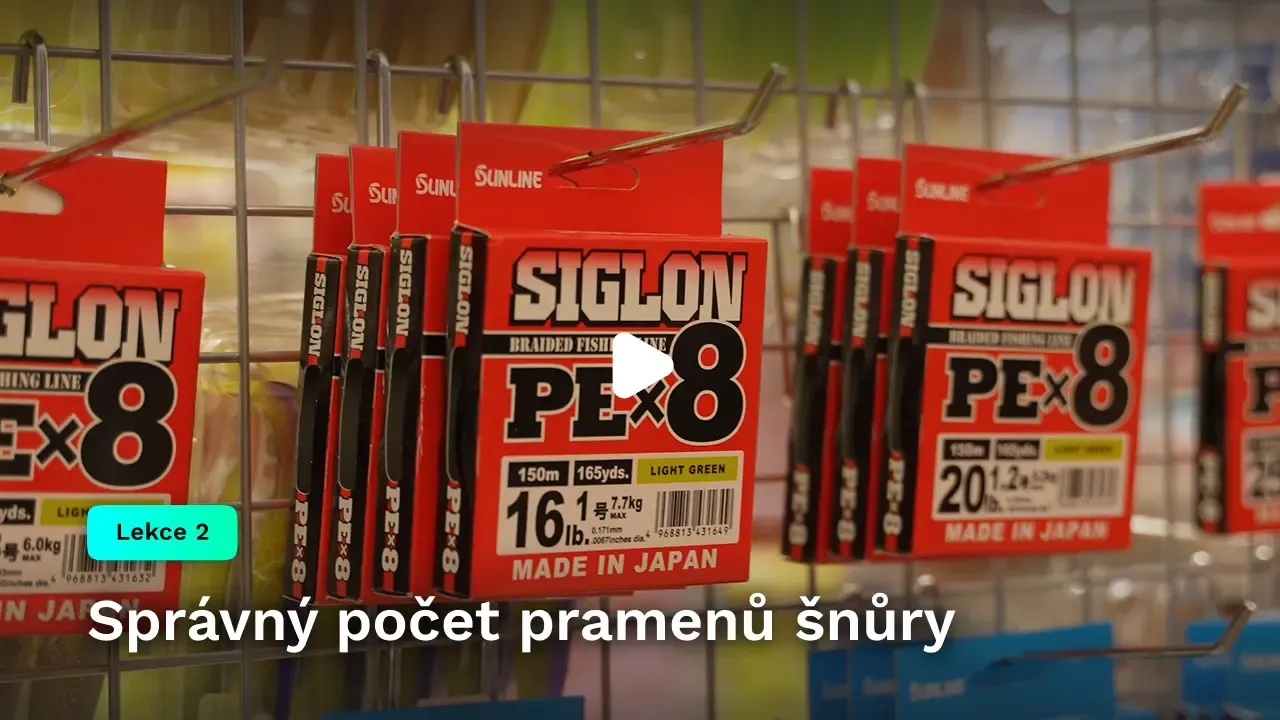 Správný počet pramenů šnůry