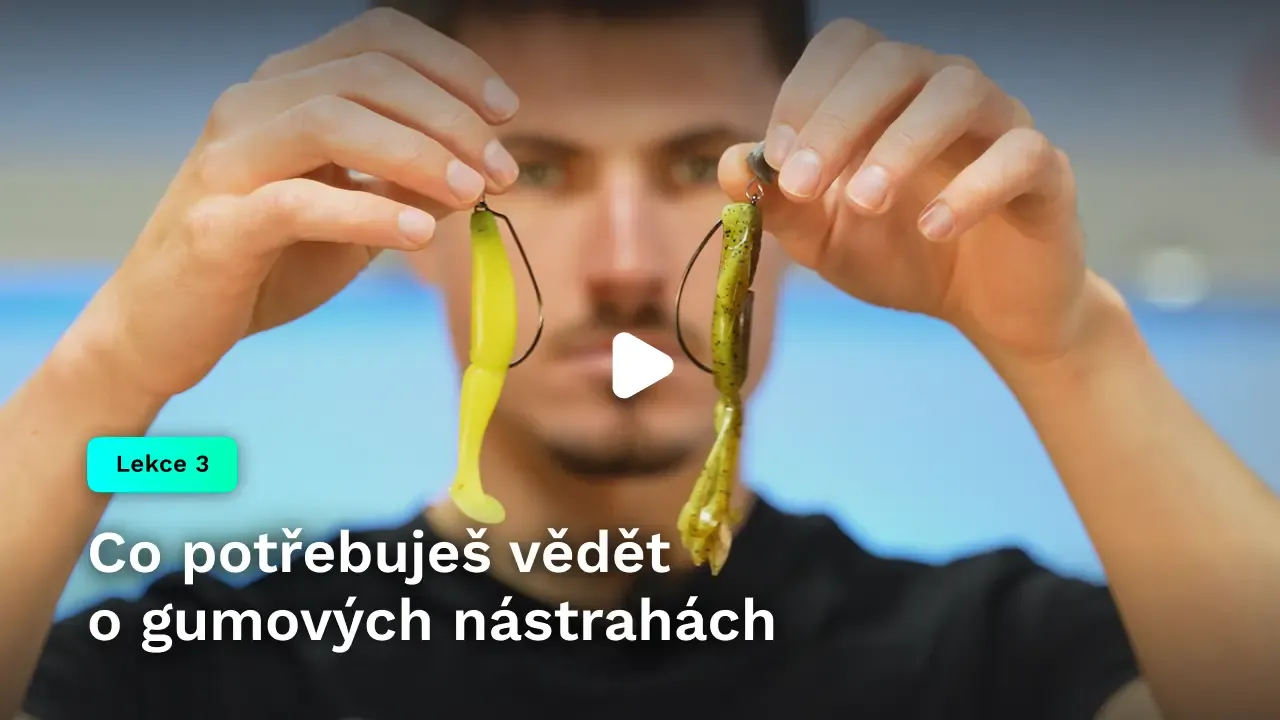 Co potřebuješ vědět o gumových nástrahách