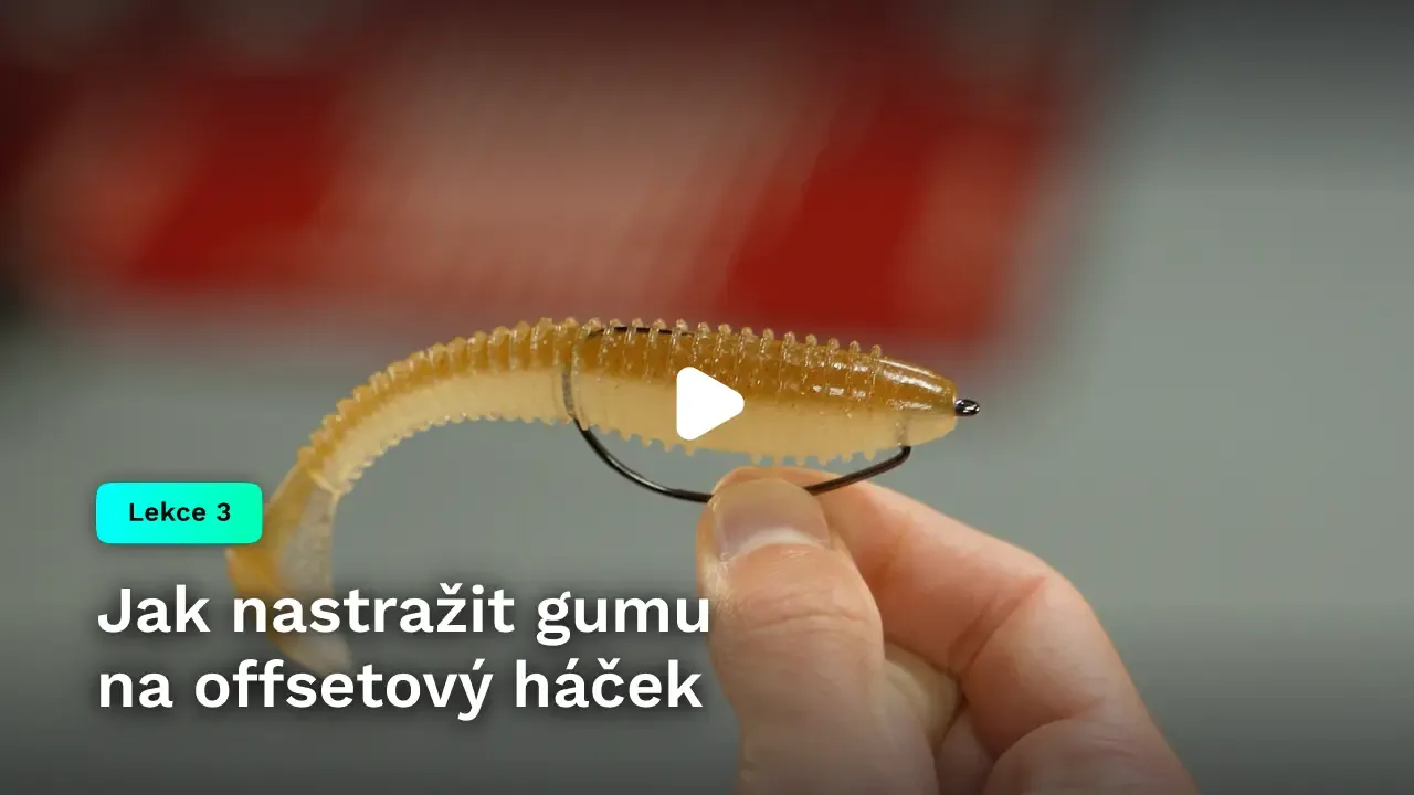 Jak nastražit gumu na offsetový háček