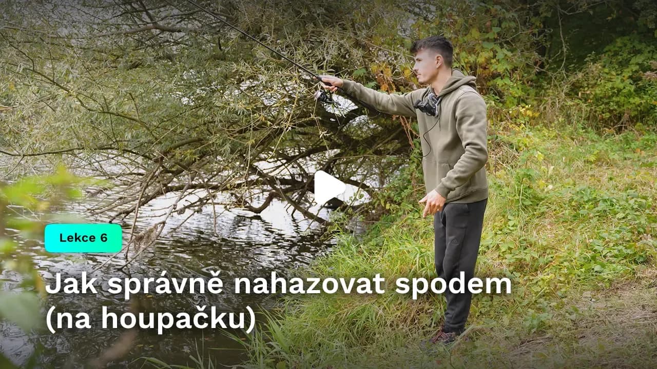 Jak správně nahazovat spodem (na houpačku)