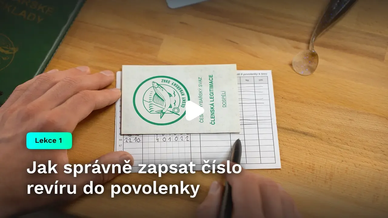 Jak správně zapsat číslo revíru do povolenky
